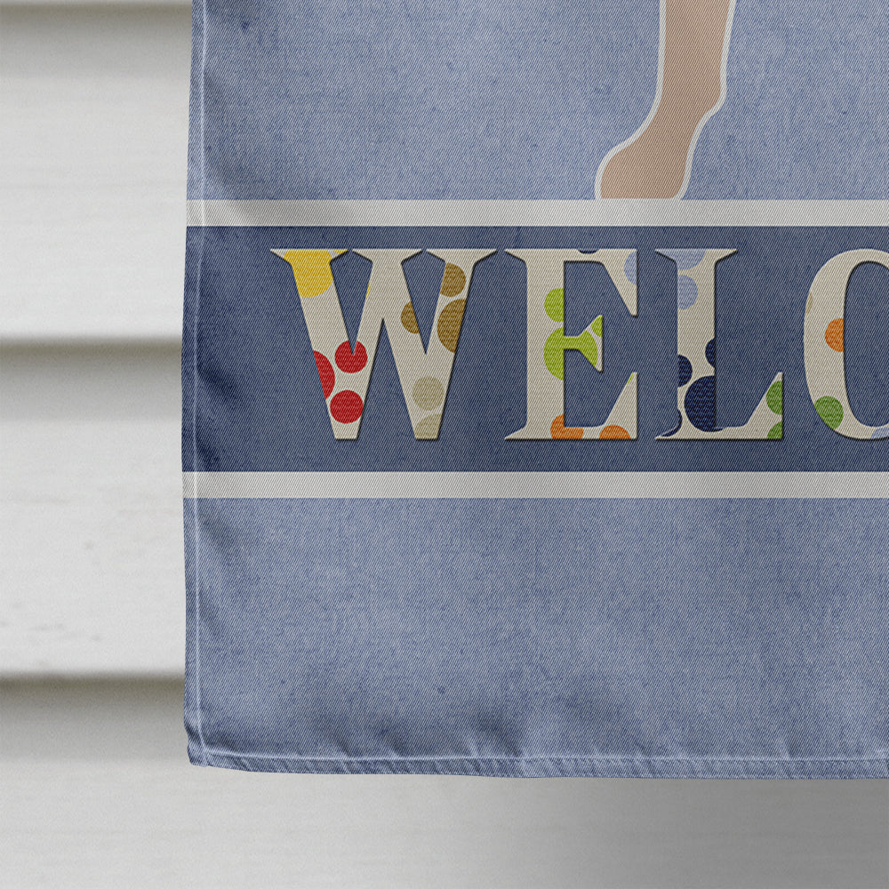 Chihuahua Welcome Flag Canvas House Size BB5554CHF