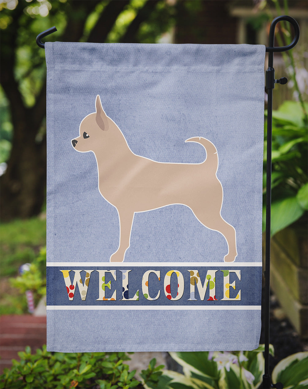 Chihuahua Welcome Flag Garden Size BB5554GF  the-store.com.