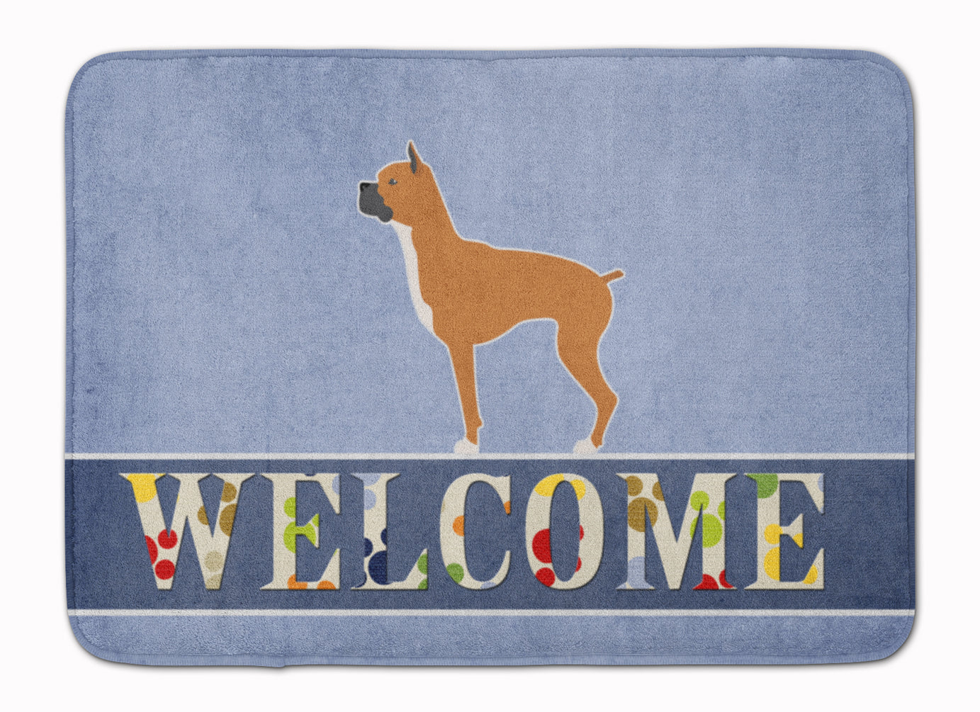 Boxer Welcome Machine Washable Memory Foam Mat BB5557RUG - the-store.com