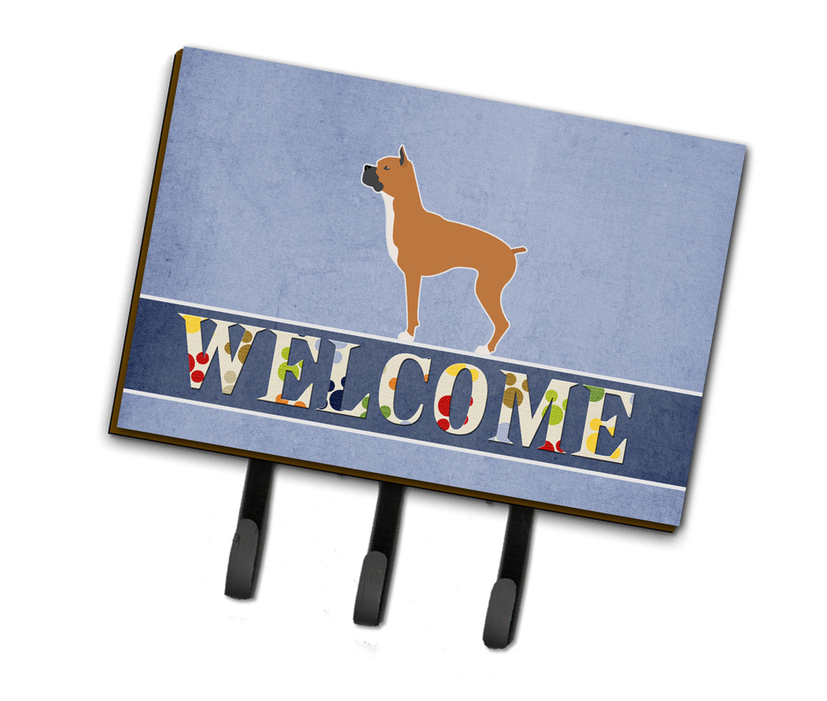 Boxer Welcome Leash or Key Holder BB5557TH68