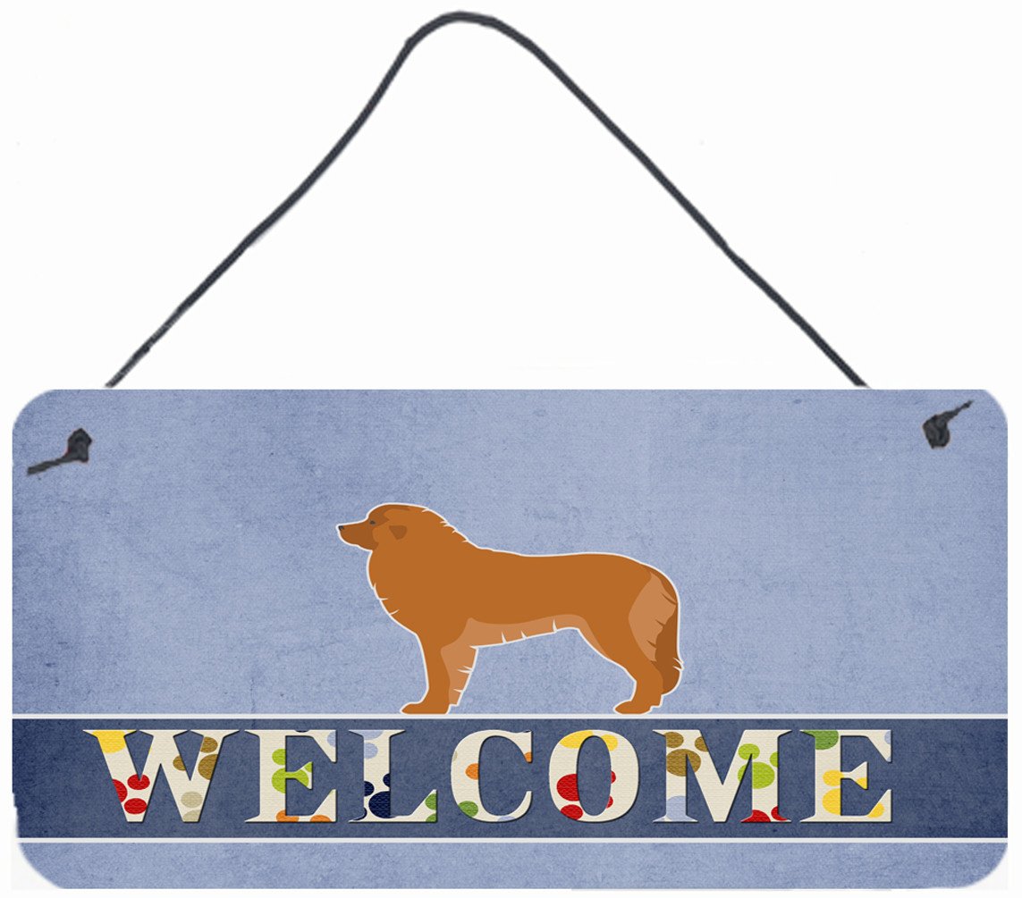 Leonberger Welcome Wall or Door Hanging Prints BB5562DS812 by Caroline's Treasures