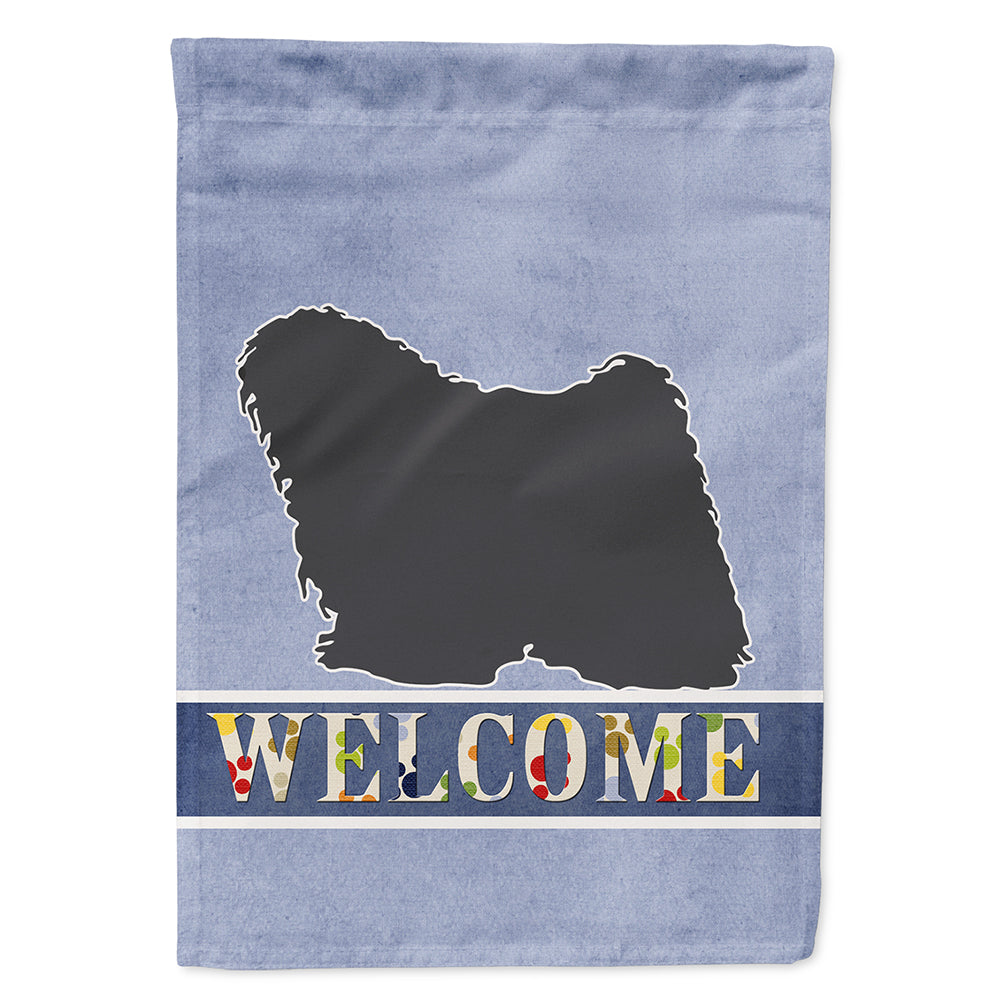 Puli Welcome Flag Canvas House Size BB5567CHF