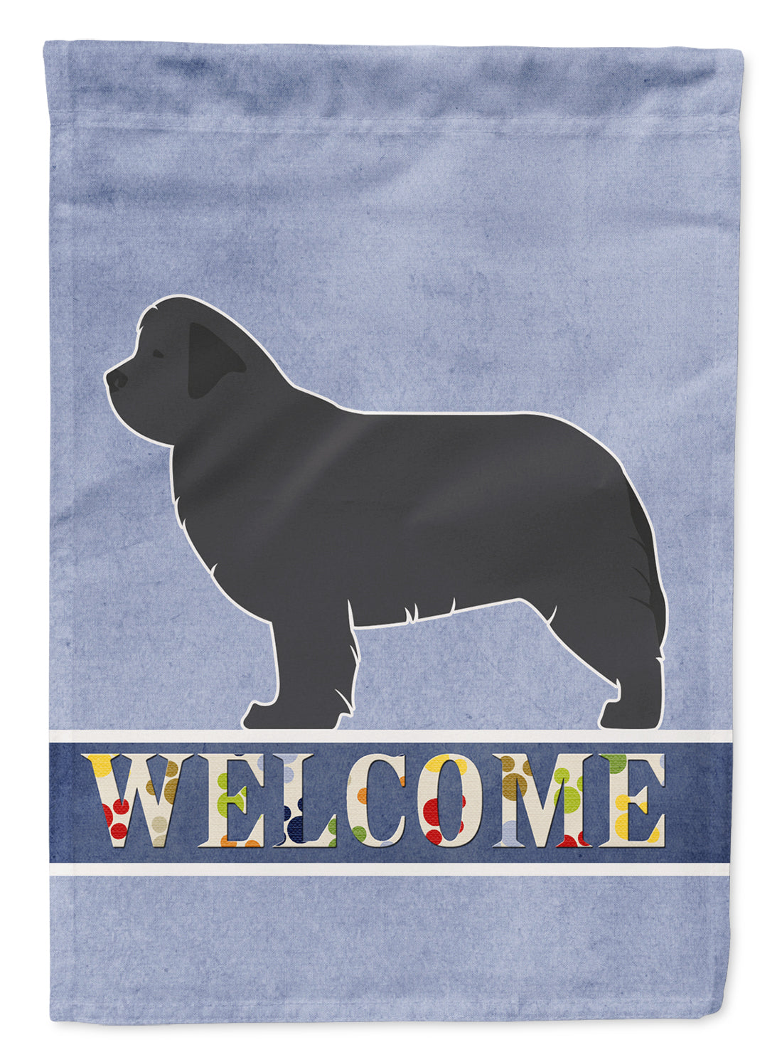 Newfoundland Welcome Flag Canvas House Size BB5568CHF