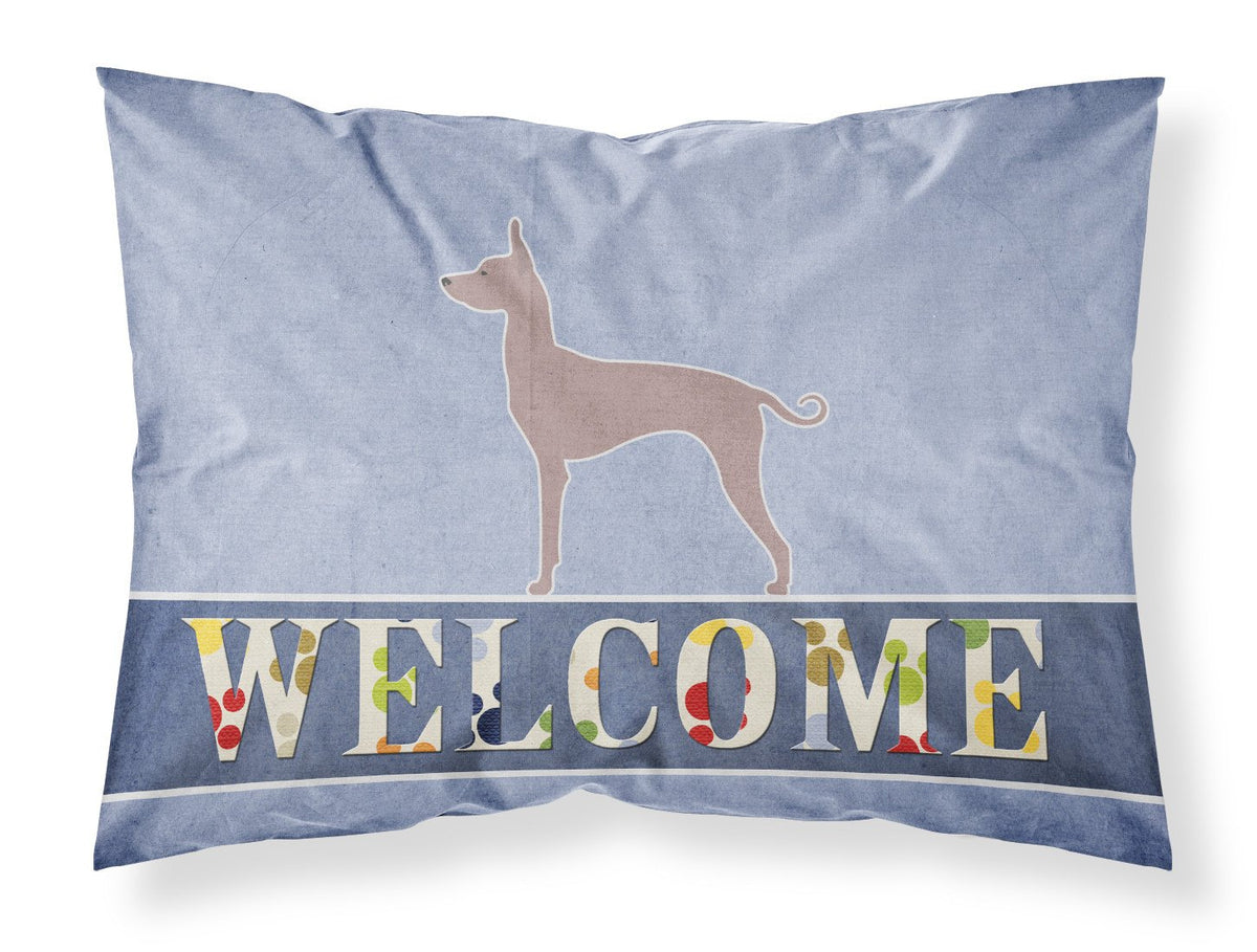 Dogo Argentino Welcome Fabric Standard Pillowcase BB5571PILLOWCASE by Caroline&#39;s Treasures