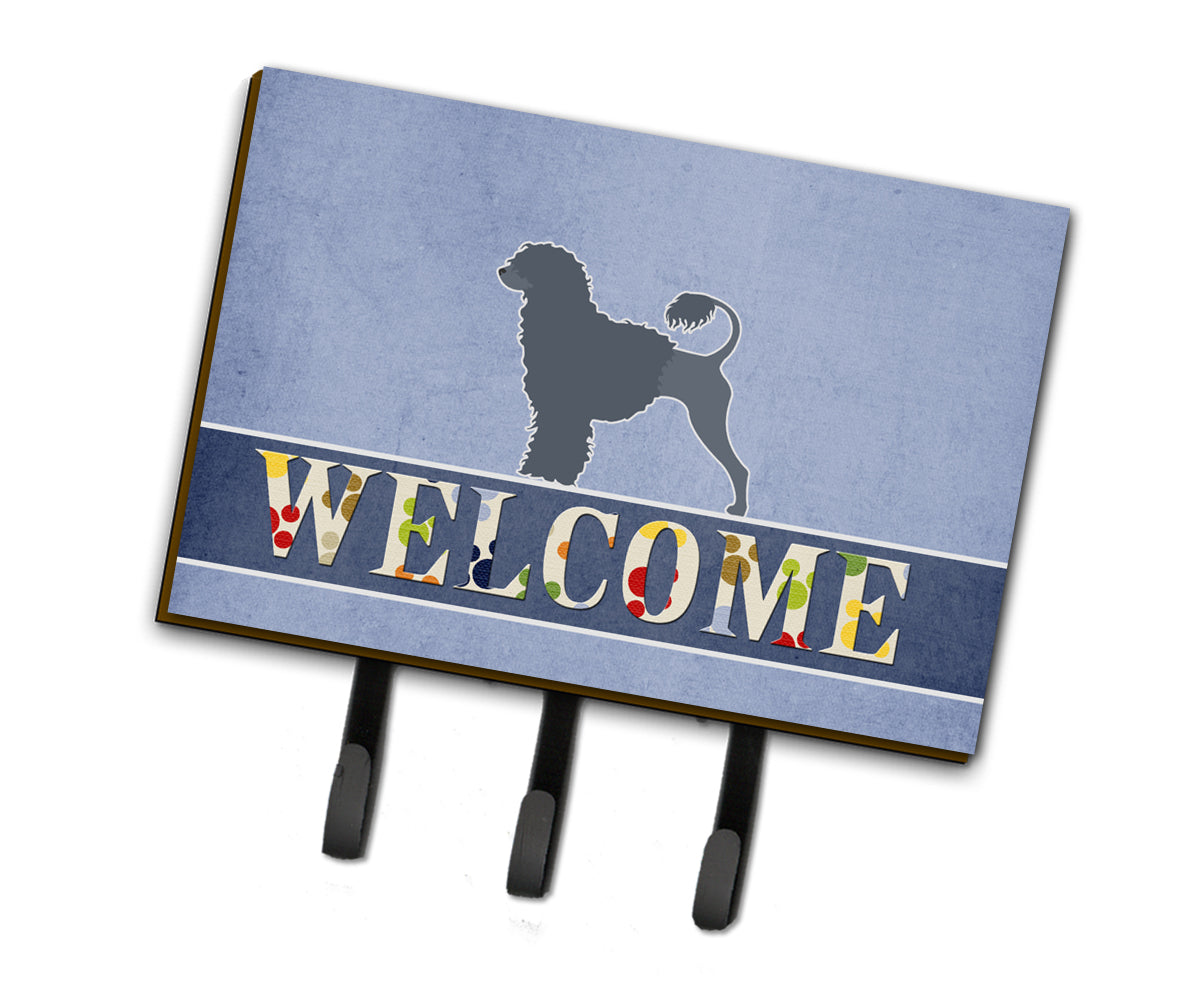 Portuguese Water Dog Welcome Leash or Key Holder BB5572TH68  the-store.com.