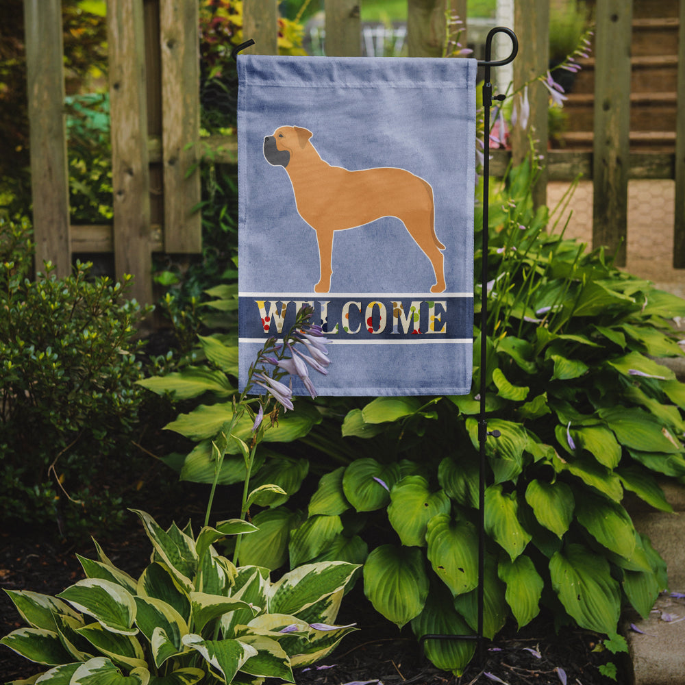 Bullmastiff Welcome Flag Garden Size BB5575GF