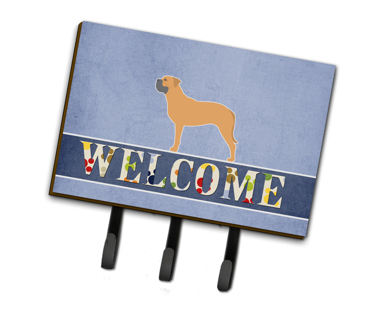 Bullmastiff Welcome Leash or Key Holder BB5575TH68