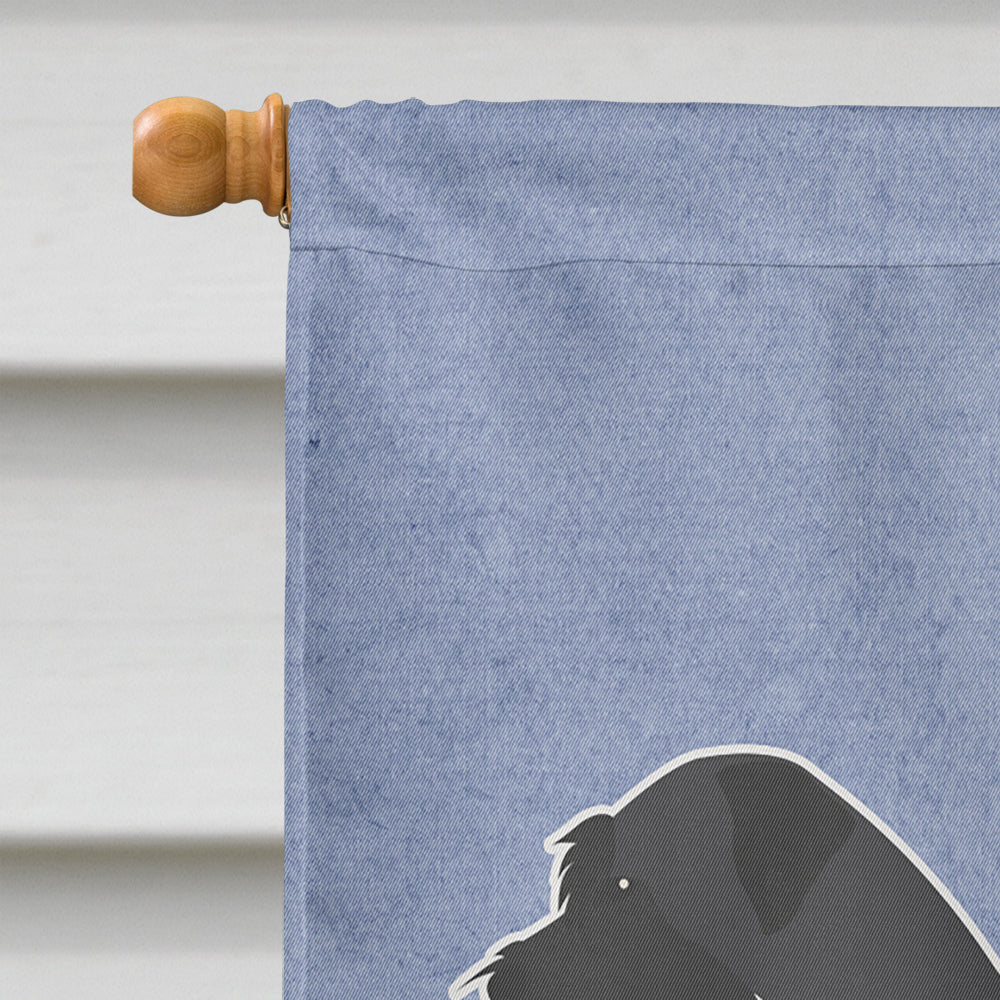 Giant Schnauzer Welcome Flag Canvas House Size BB5577CHF  the-store.com.