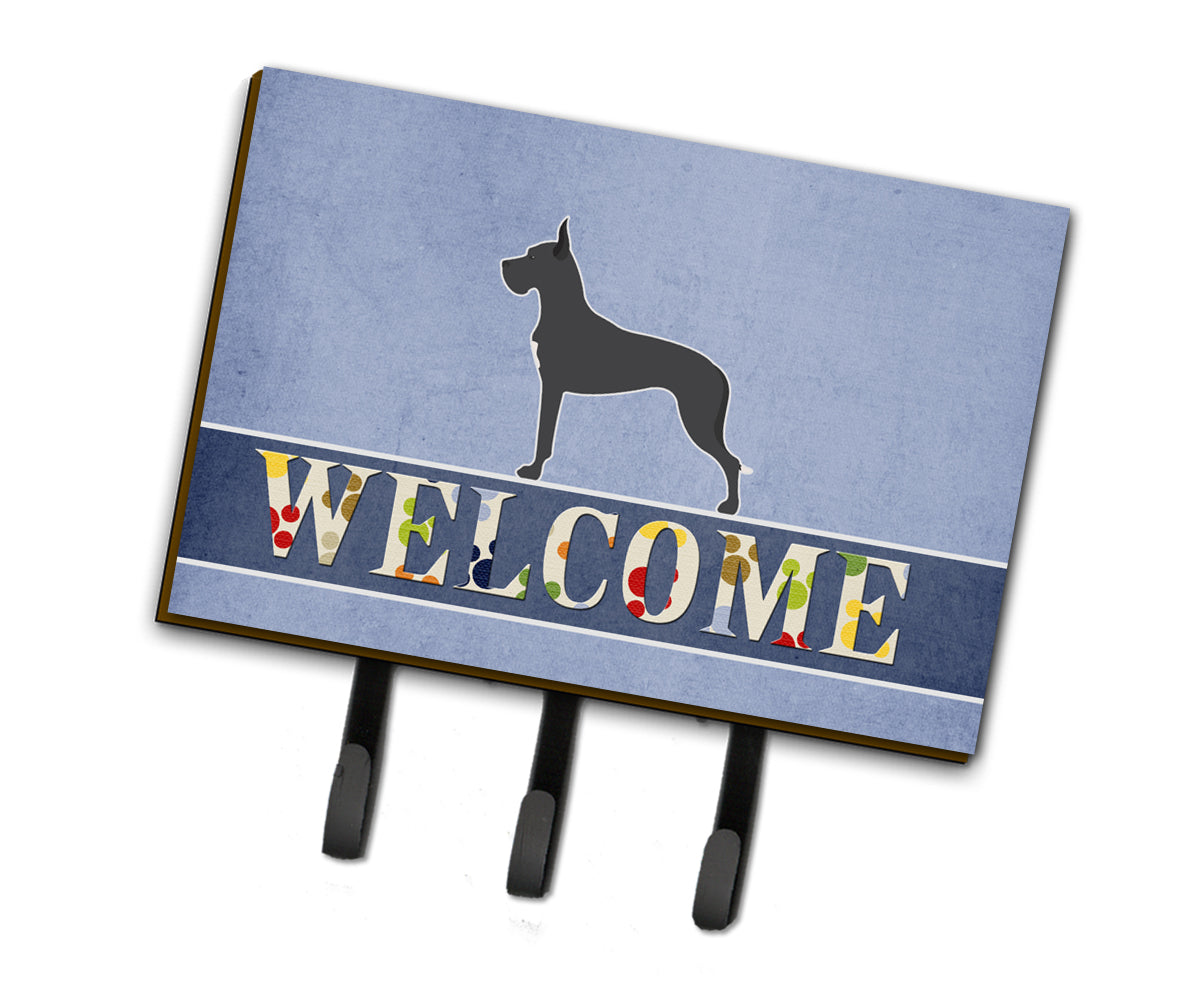 Great Dane Welcome Leash or Key Holder BB5579TH68  the-store.com.