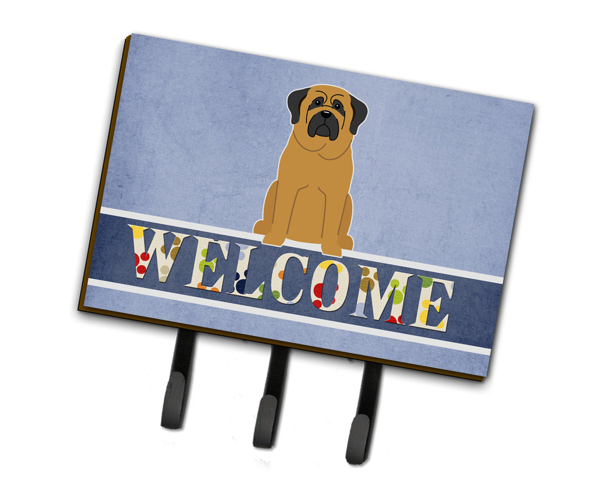 Mastiff Welcome Leash or Key Holder BB5599TH68