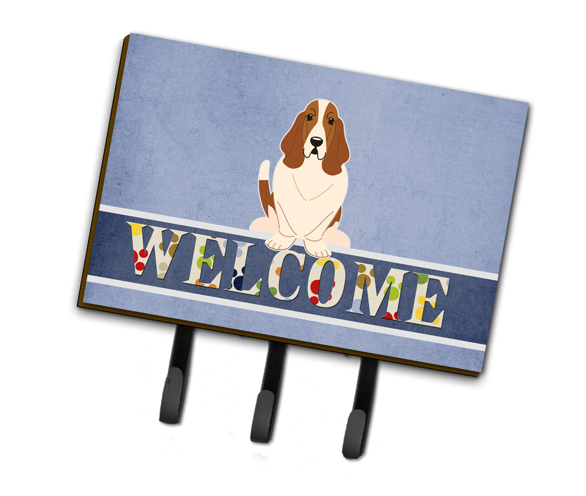 Basset Hound Welcome Leash or Key Holder BB5602TH68  the-store.com.