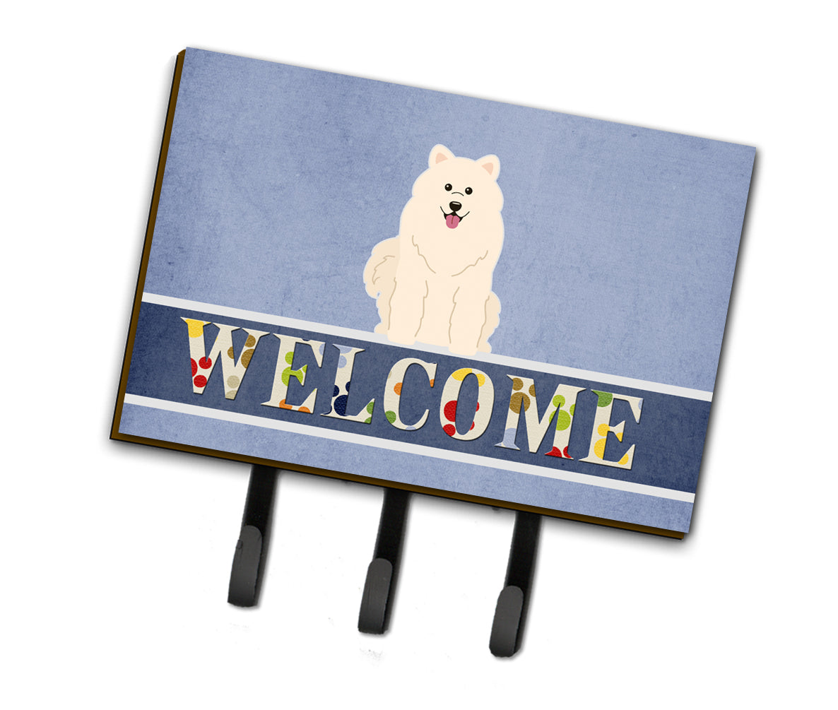 Samoyed Welcome Leash or Key Holder BB5611TH68