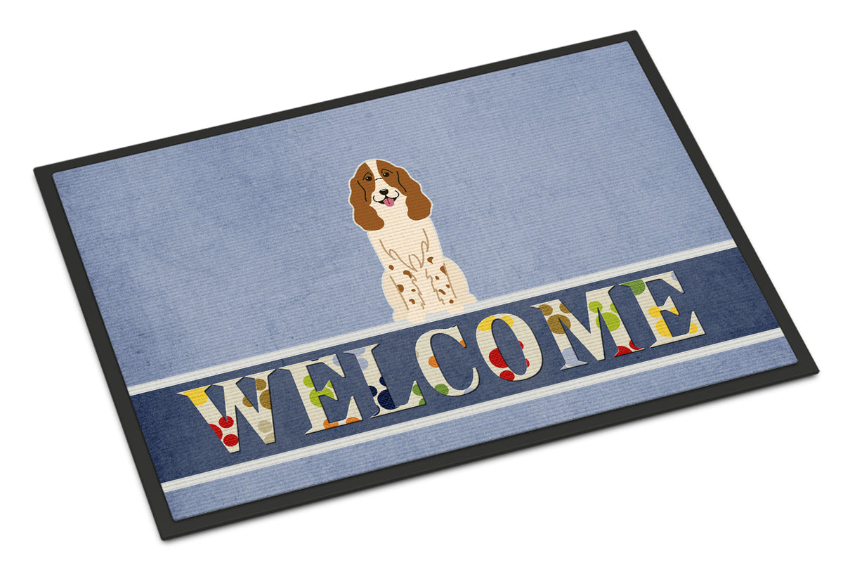 Russian Spaniel Welcome Indoor or Outdoor Mat 18x27 BB5612MAT - the-store.com