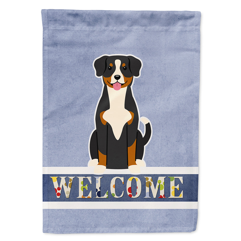 Entlebucher Welcome Flag Canvas House Size BB5619CHF  the-store.com.