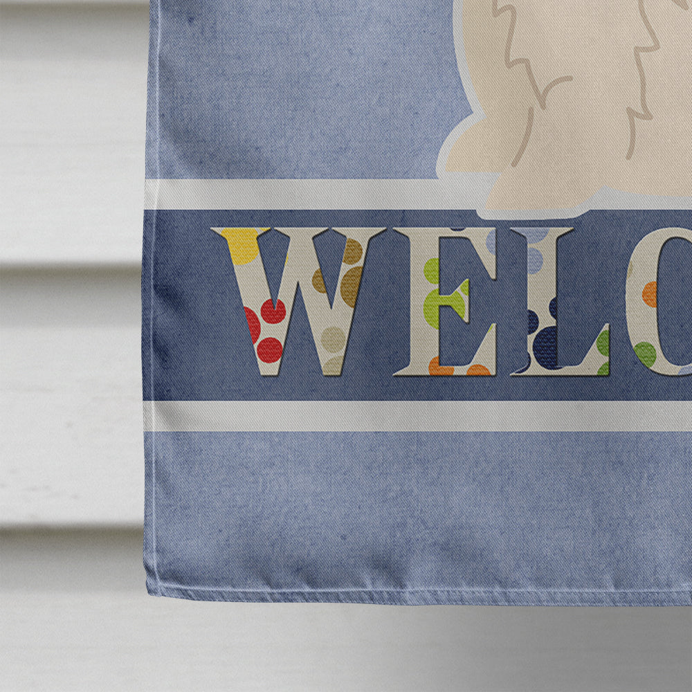 Westie Welcome Flag Canvas House Size BB5623CHF  the-store.com.