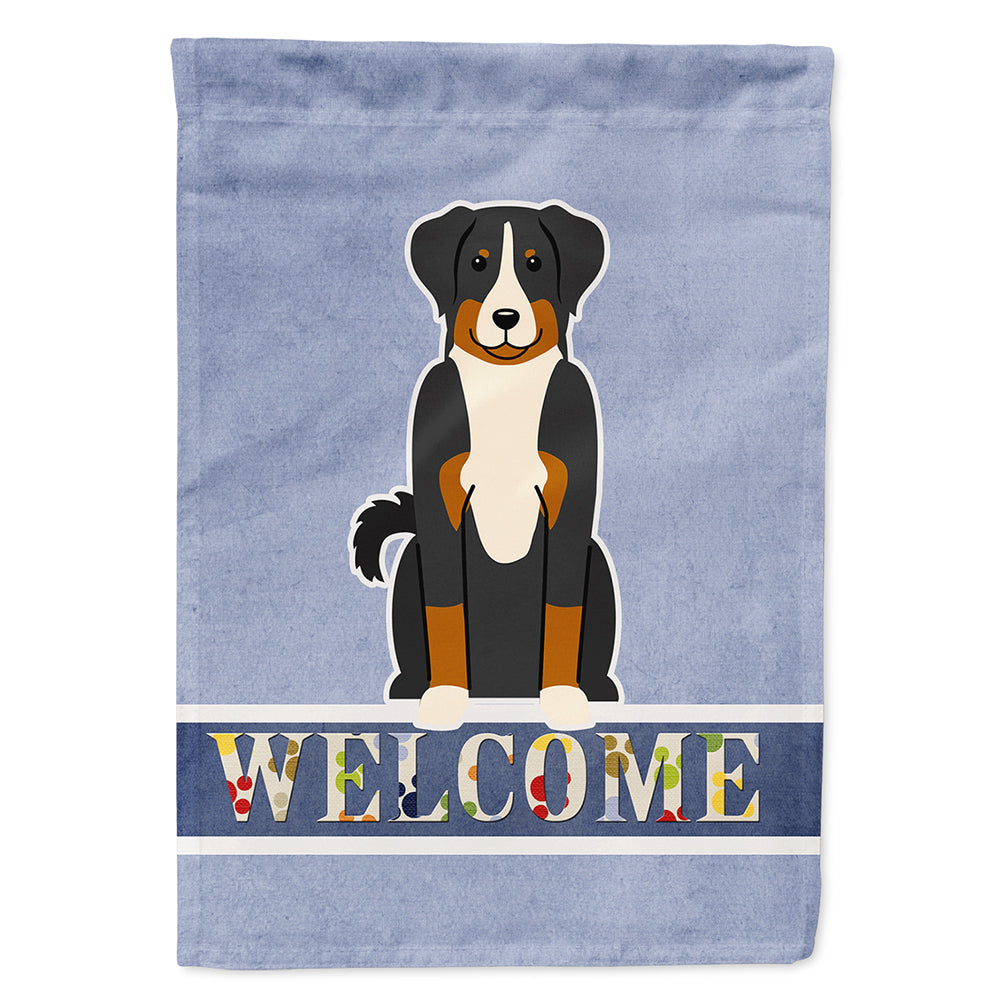Appenzeller Sennenhund Welcome Flag Canvas House Size BB5624CHF