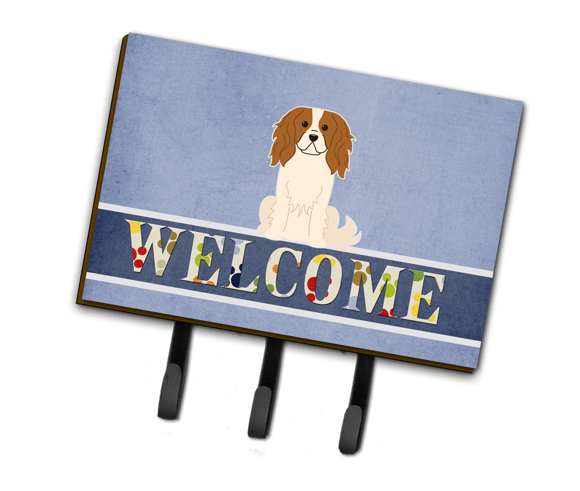 Cavalier Spaniel Welcome Leash or Key Holder BB5639TH68  the-store.com.