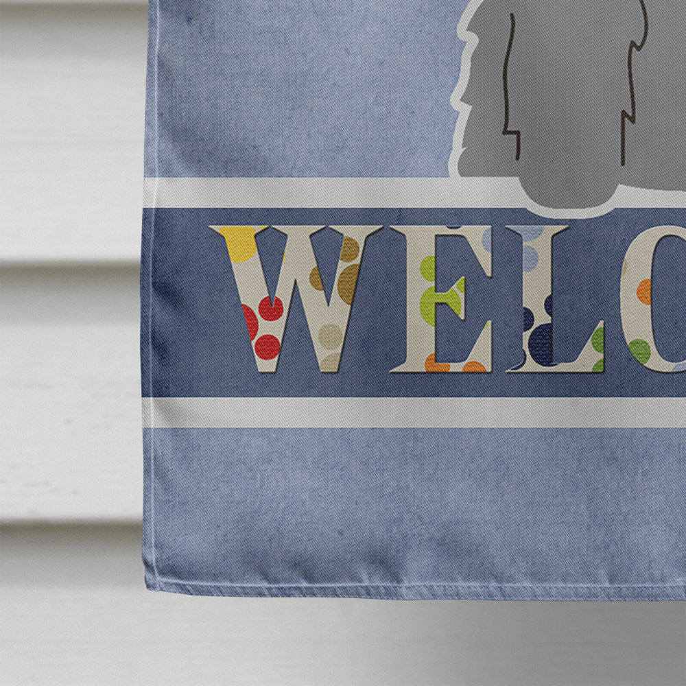 Glen of Imal Grey Welcome Flag Canvas House Size BB5640CHF  the-store.com.