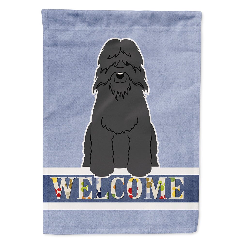 Bouvier des Flandres Welcome Flag Canvas House Size BB5655CHF