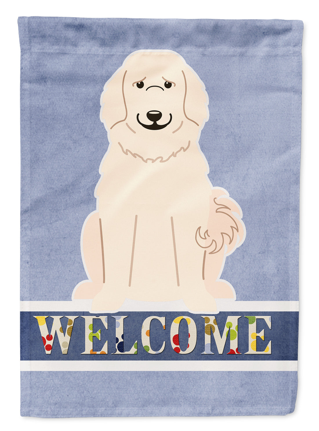 Great Pyrenese Welcome Flag Garden Size BB5664GF