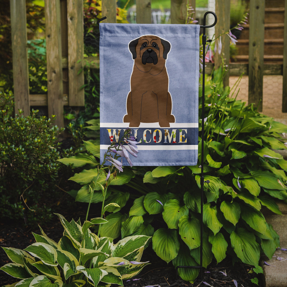 Bullmastiff Welcome Flag Garden Size BB5665GF