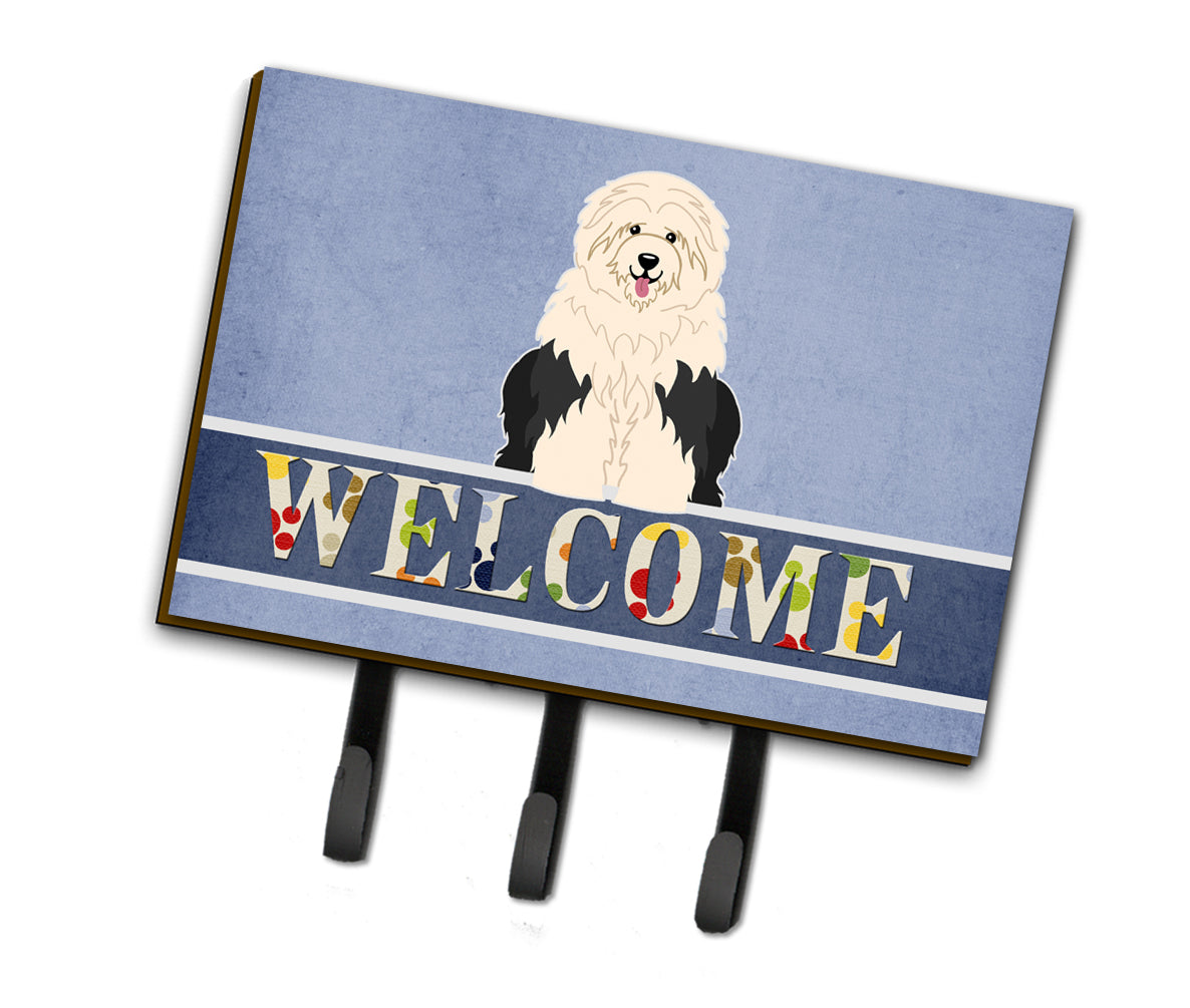 Old English Sheepdog Welcome Leash or Key Holder BB5677TH68  the-store.com.