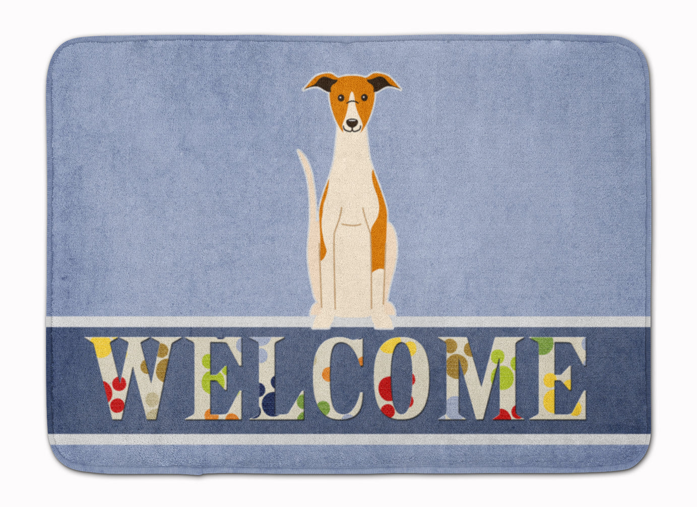 Whippet Welcome Machine Washable Memory Foam Mat BB5680RUG - the-store.com