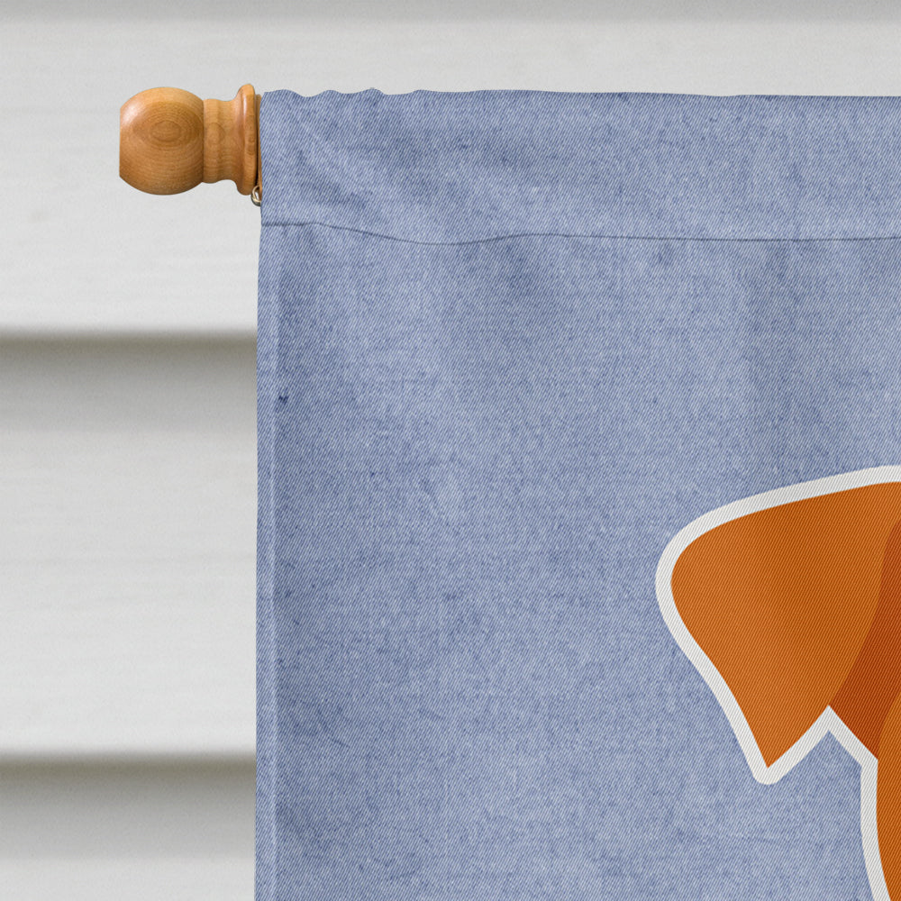 Jack Russell Terrier Welcome Flag Canvas House Size BB5689CHF