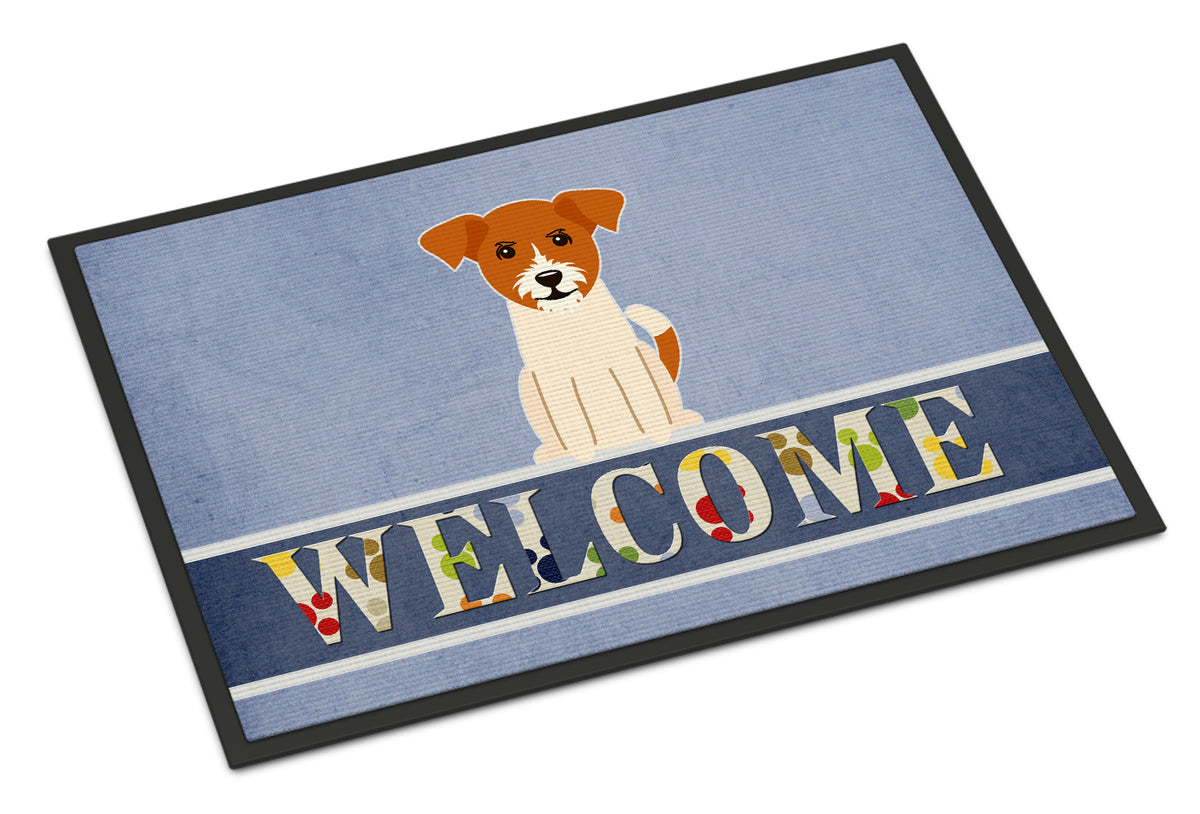 Jack Russell Terrier Welcome Indoor or Outdoor Mat 18x27 BB5689MAT - the-store.com