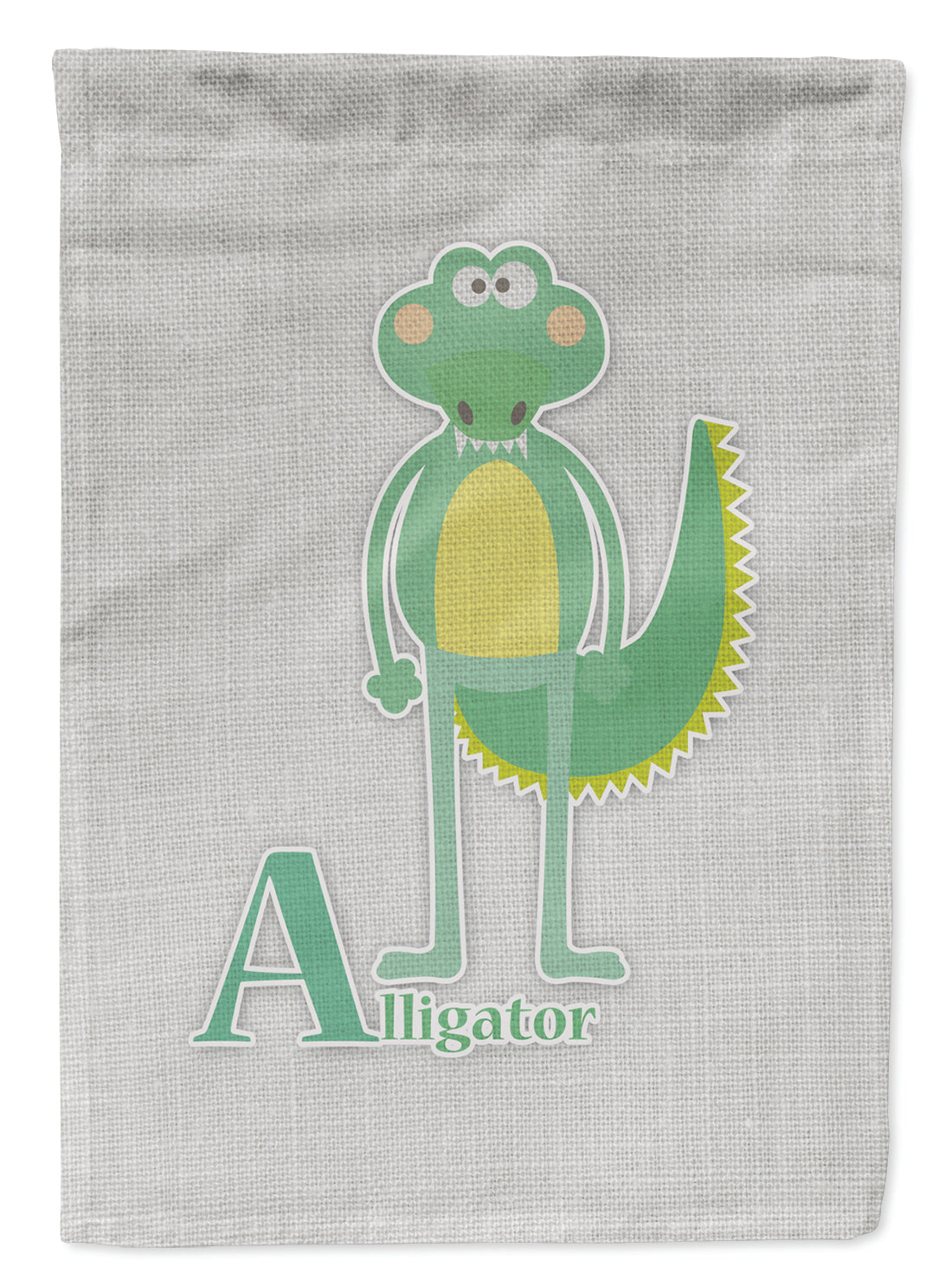 Alphabet A pour Alligator Flag Jardin Taille BB5726GF