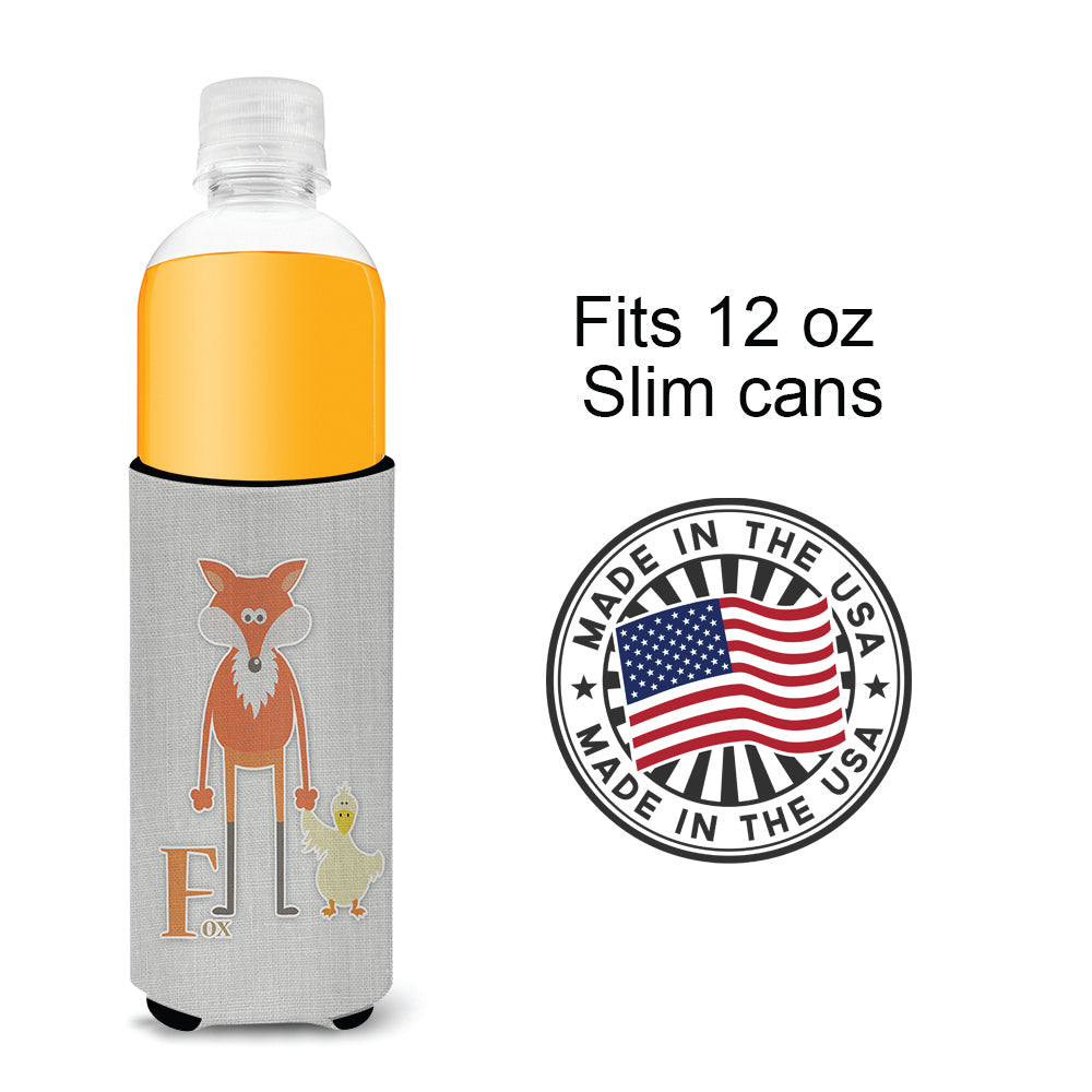 Alphabet F for Fox  Ultra Hugger for slim cans BB5731MUK