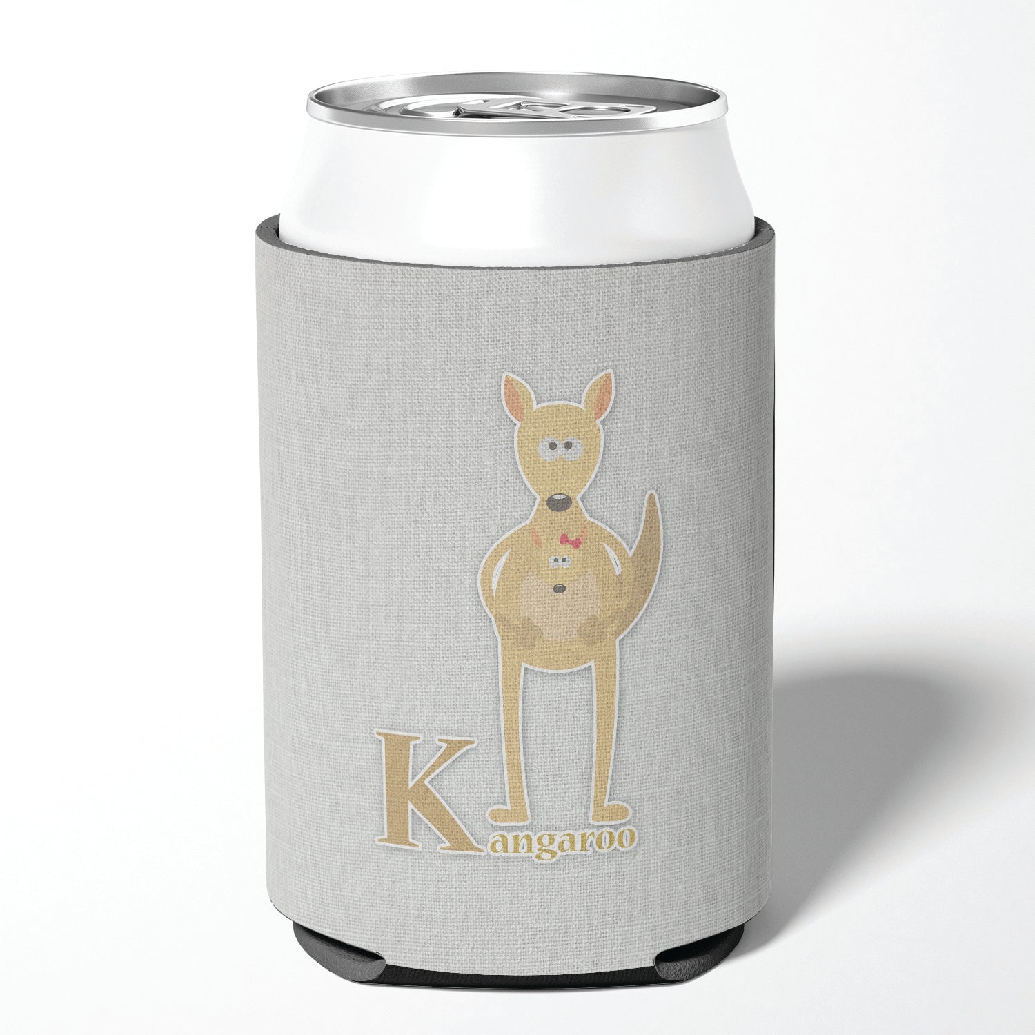 Alphabet K for Kangaroo Can or Bottle Hugger BB5736CC  the-store.com.