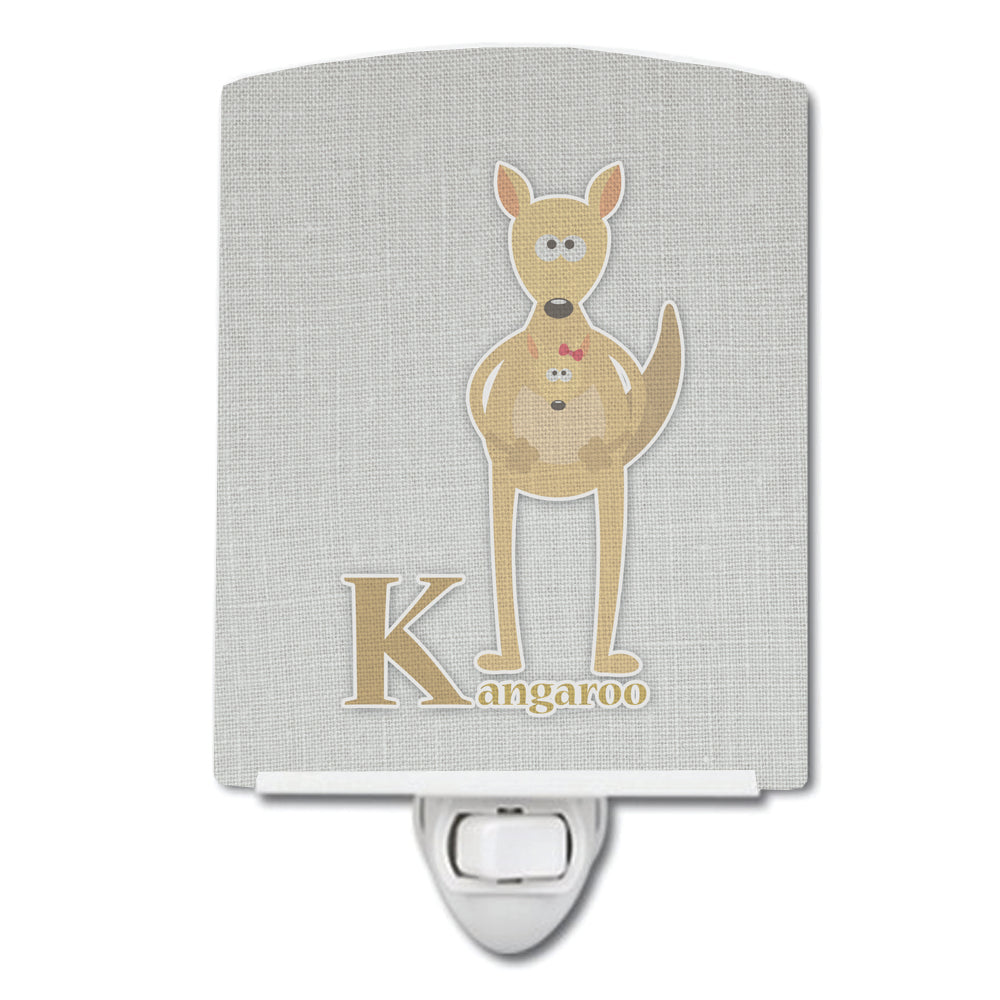 Alphabet K for Kangaroo Ceramic Night Light BB5736CNL - the-store.com