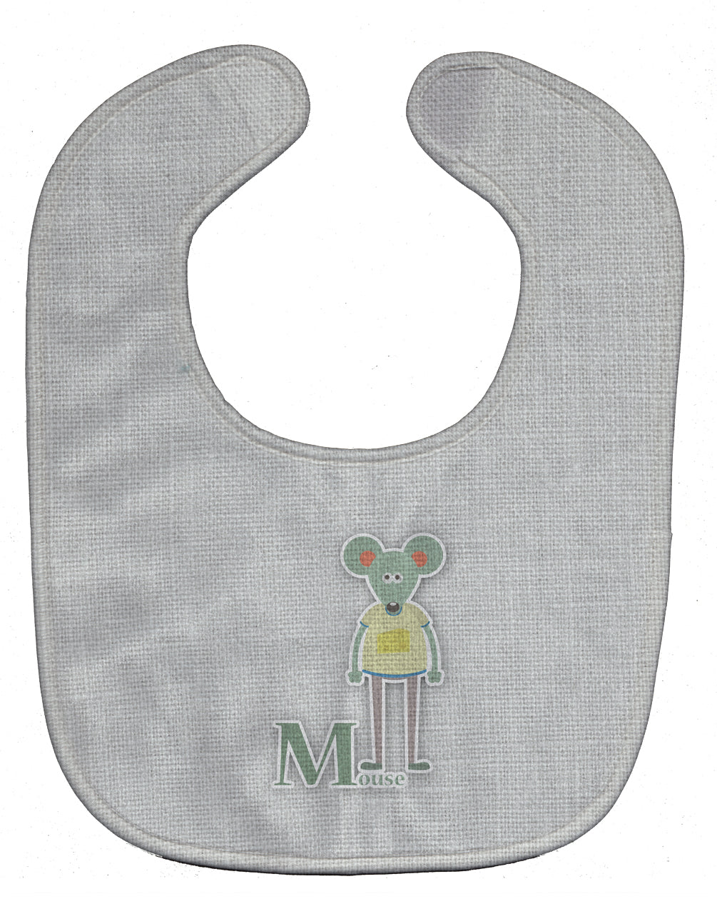 Alphabet M for Mouse Baby Bib BB5738BIB - the-store.com