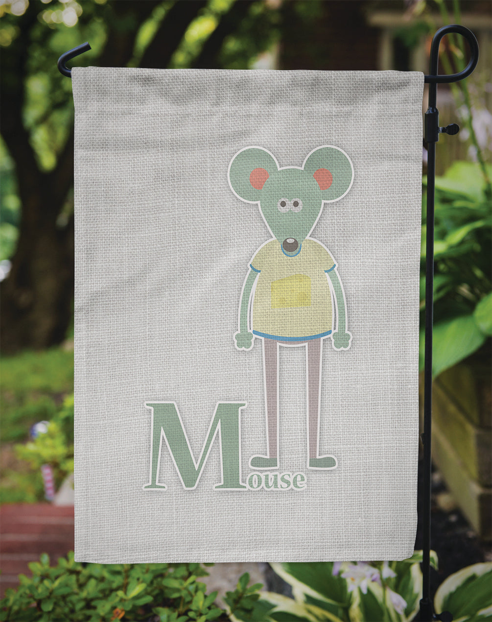 Alphabet M for Mouse Flag Garden Size BB5738GF