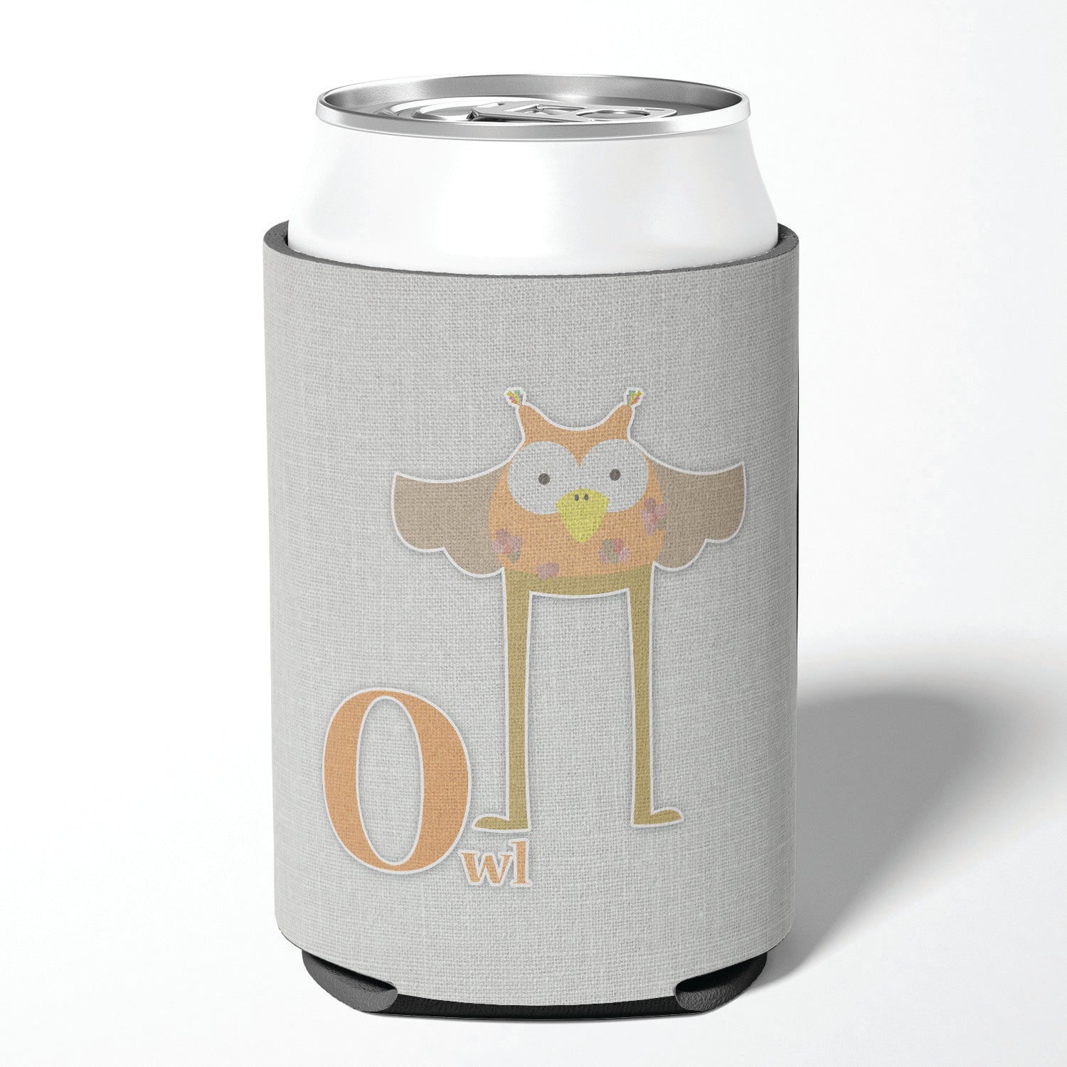 Alphabet O for Owl Can or Bottle Hugger BB5740CC  the-store.com.