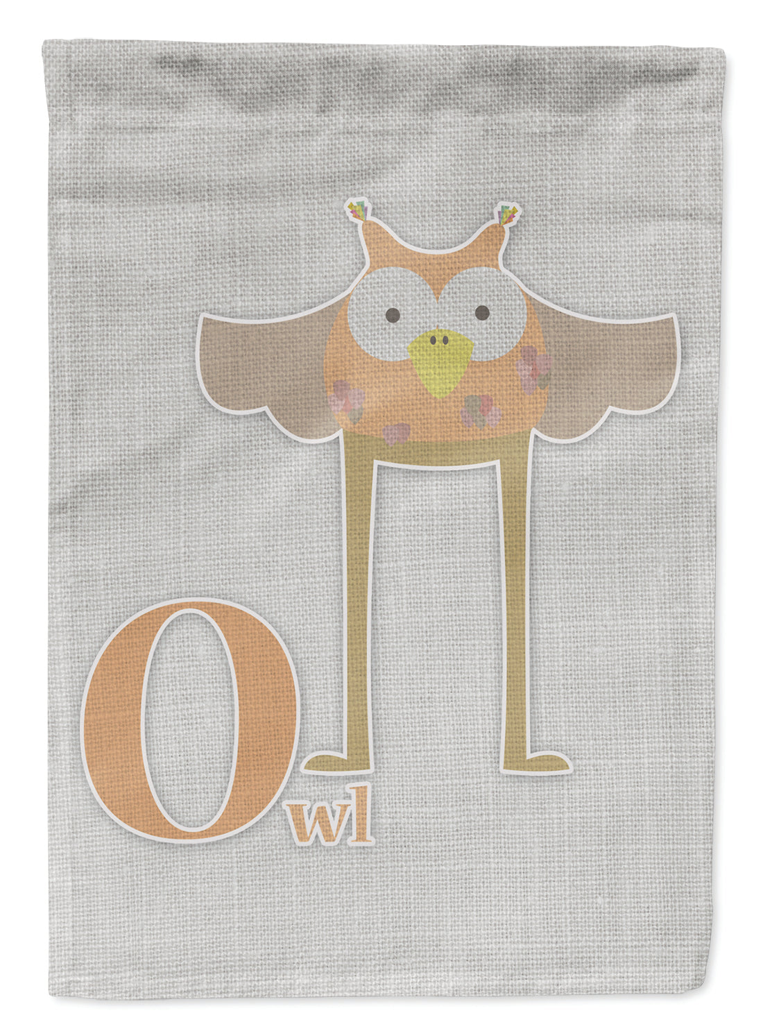 Alphabet O for Owl Flag Garden Size BB5740GF  the-store.com.