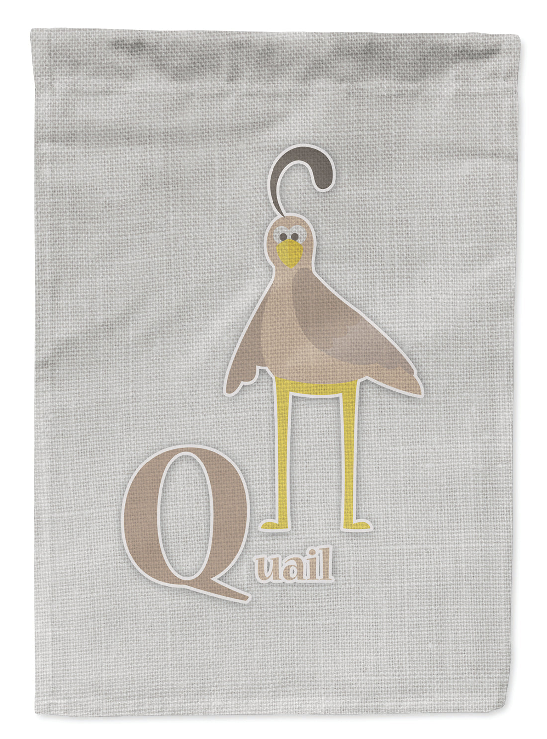 Alphabet Q for Quail Flag Garden Size BB5742GF  the-store.com.