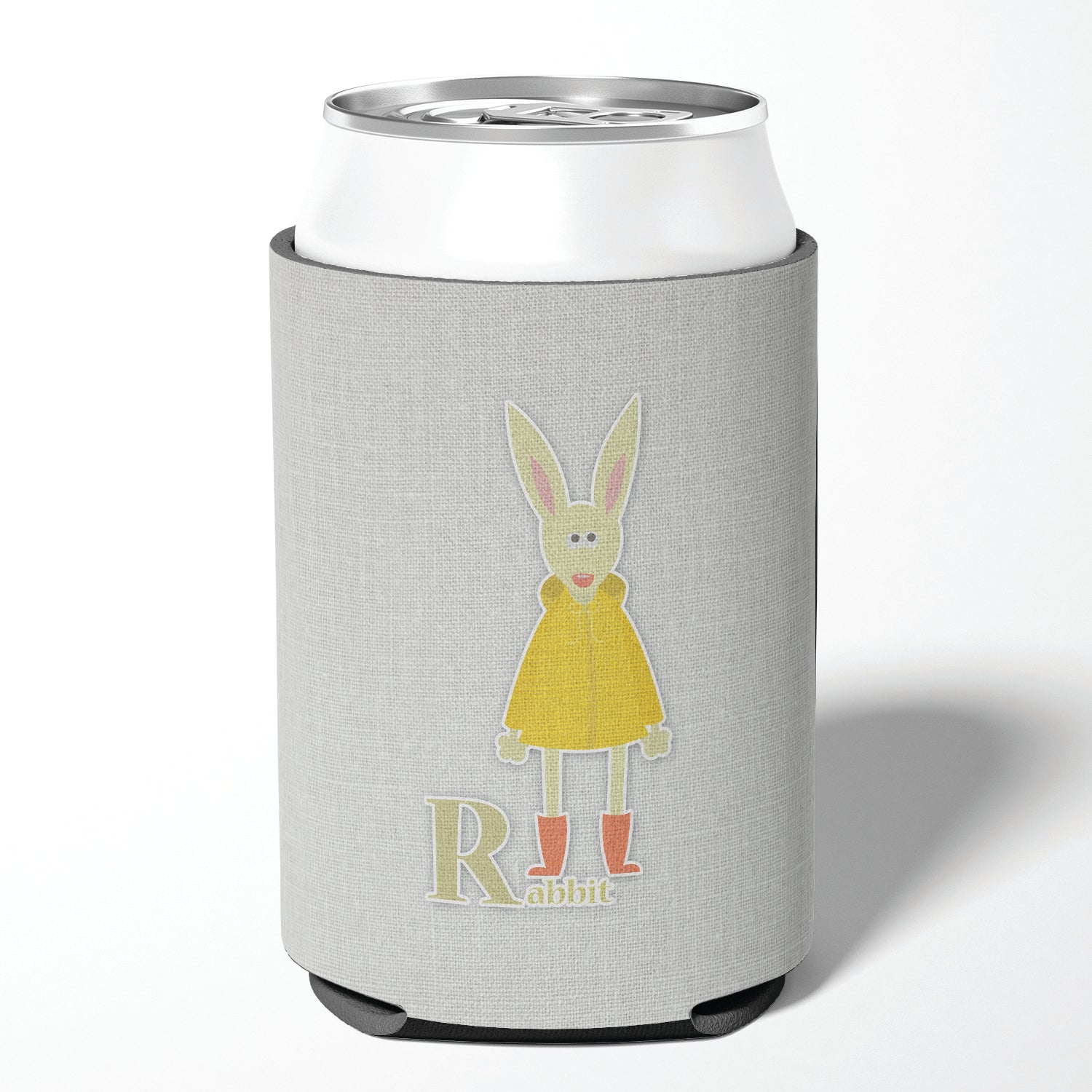 Alphabet R for Rabbit Can or Bottle Hugger BB5743CC