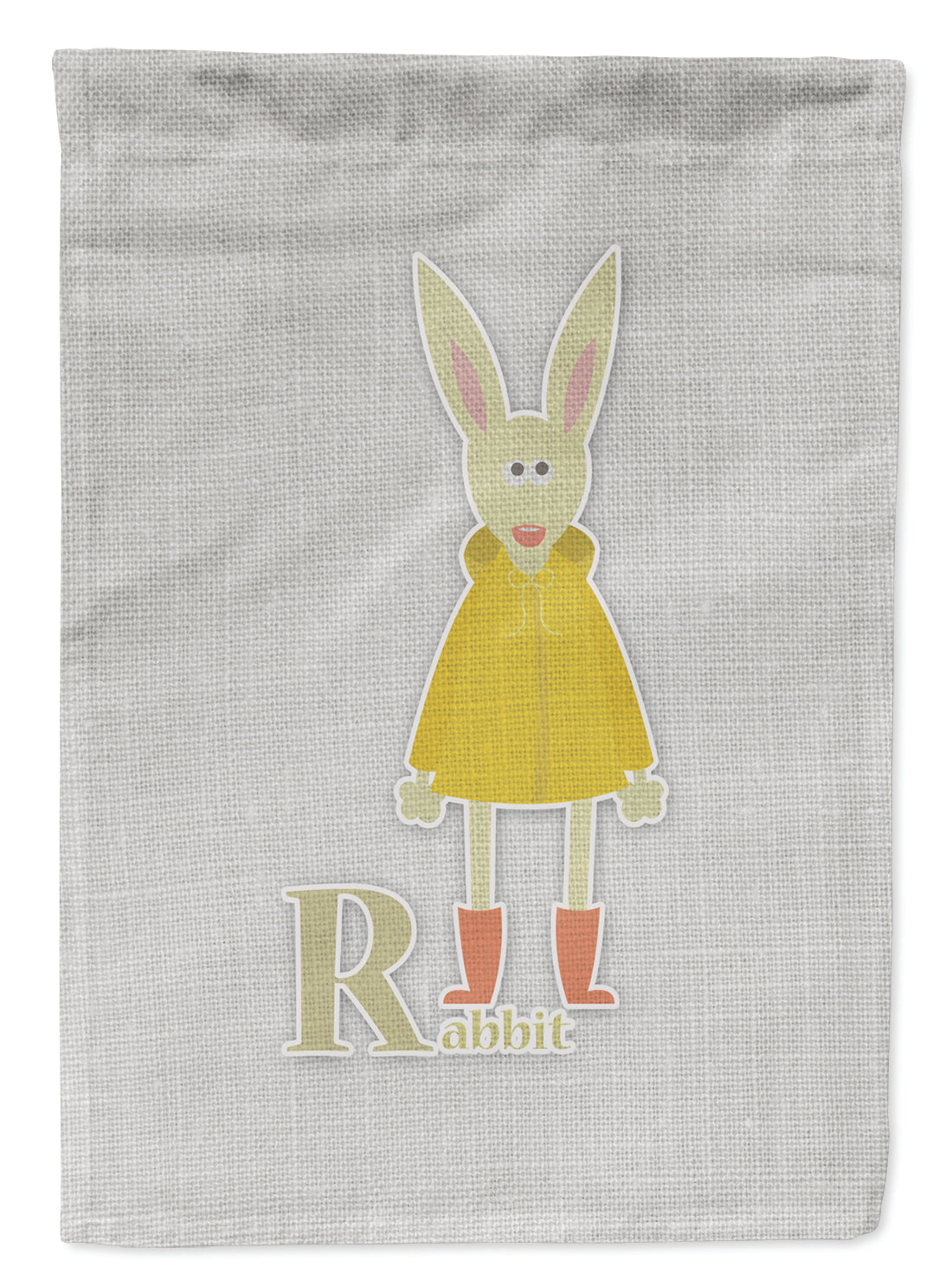 Alphabet R for Rabbit Flag Garden Size BB5743GF  the-store.com.