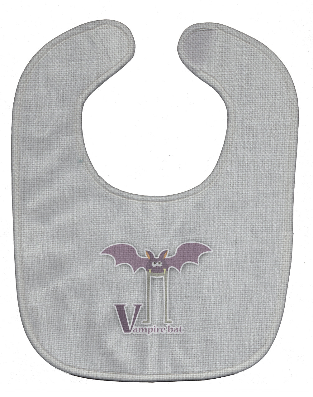 Alphabet V for Vampire Bat Baby Bib BB5747BIB - the-store.com