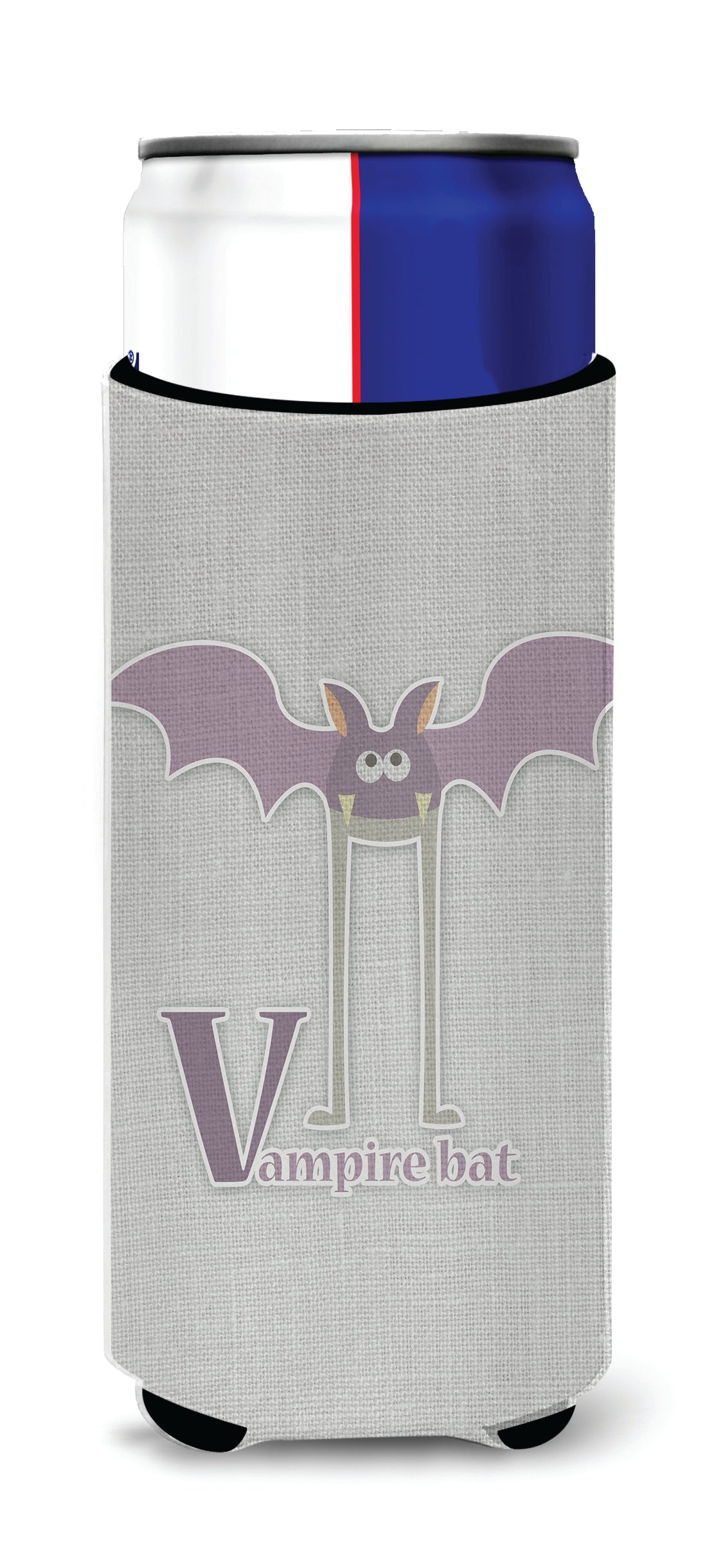 Alphabet V for Vampire Bat  Ultra Hugger for slim cans BB5747MUK