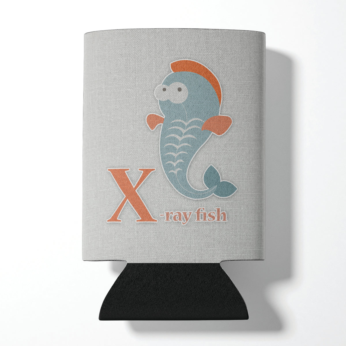 Alphabet X for Xray Fish Can or Bottle Hugger BB5749CC