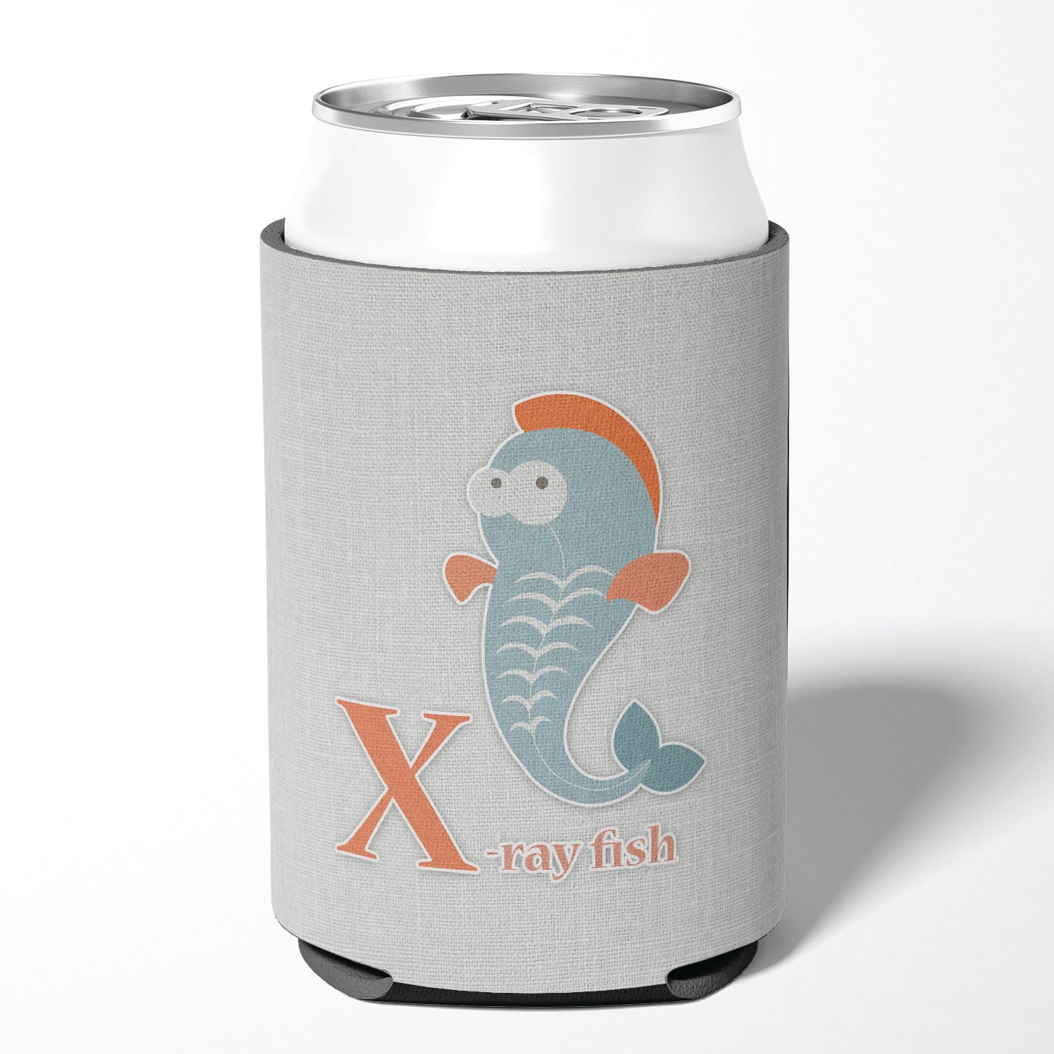 Alphabet X for Xray Fish Can or Bottle Hugger BB5749CC