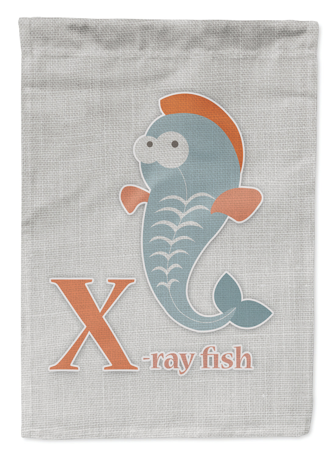 Alphabet X for Xray Fish Flag Garden Size BB5749GF
