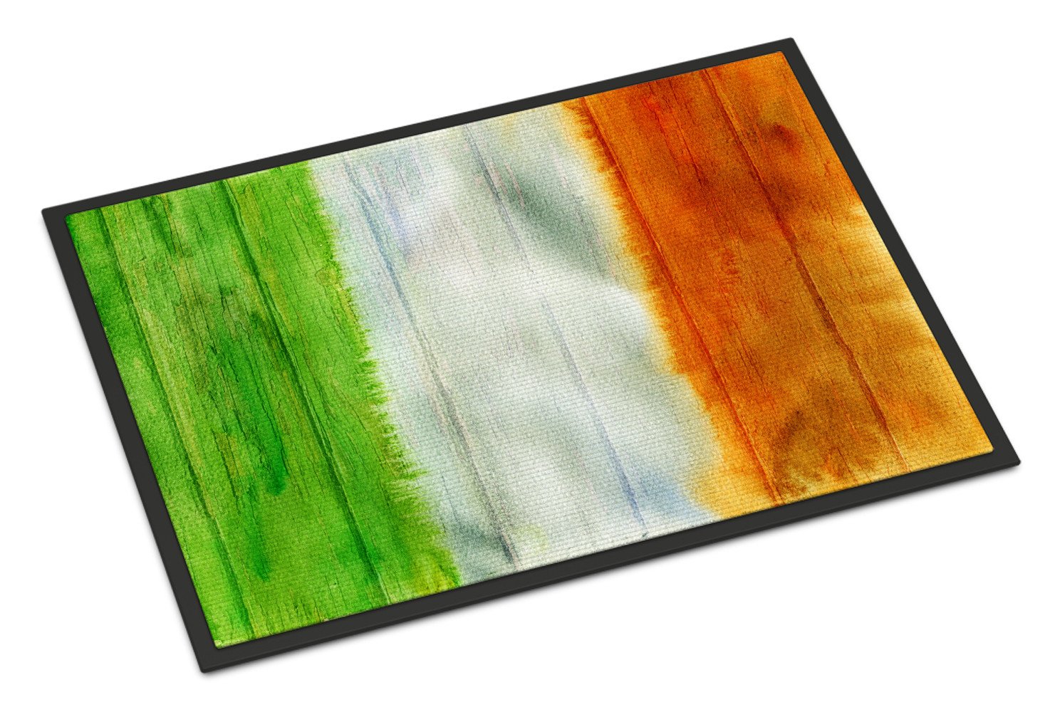 Irish Flag on Wood Indoor or Outdoor Mat 24x36 BB5753JMAT by Caroline's Treasures