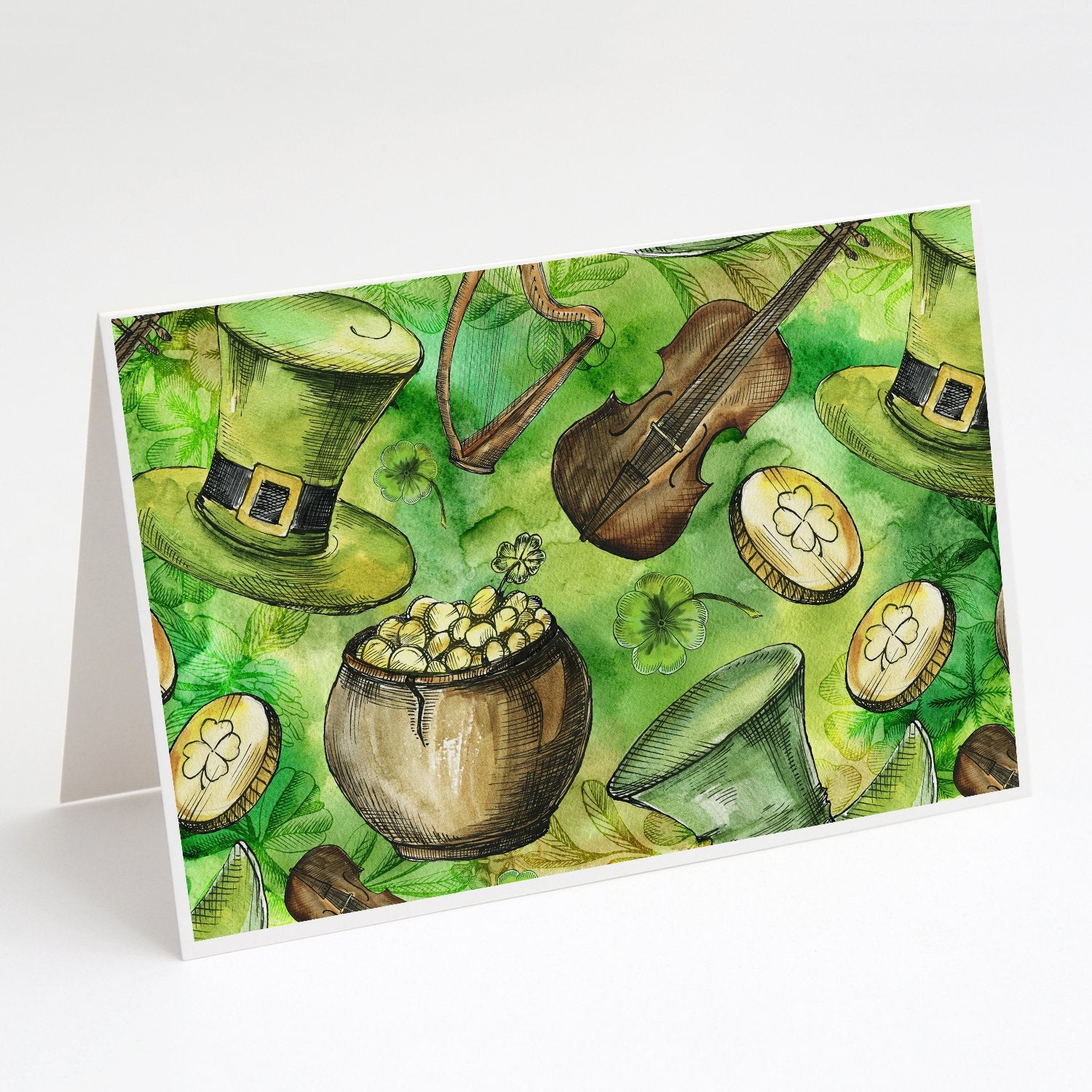 Buy this Luck of the Irish Greeting Cards and Envelopes Pack of 8