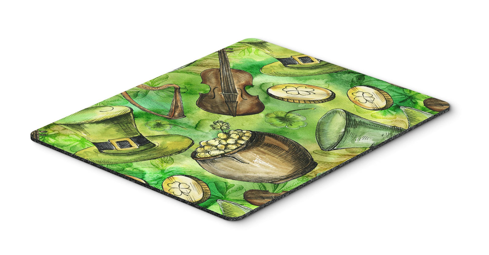 Luck of the Irish Mouse Pad, Hot Pad or Trivet BB5755MP by Caroline's Treasures