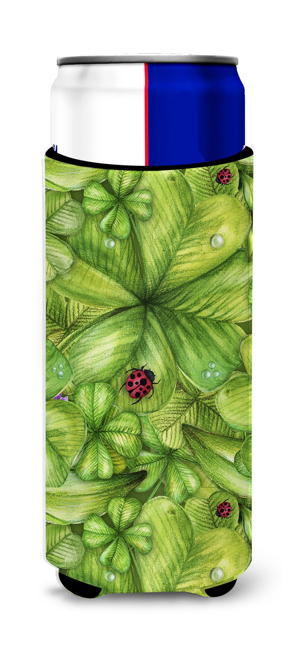 Shamrocks and Lady bugs  Ultra Hugger for slim cans BB5762MUK