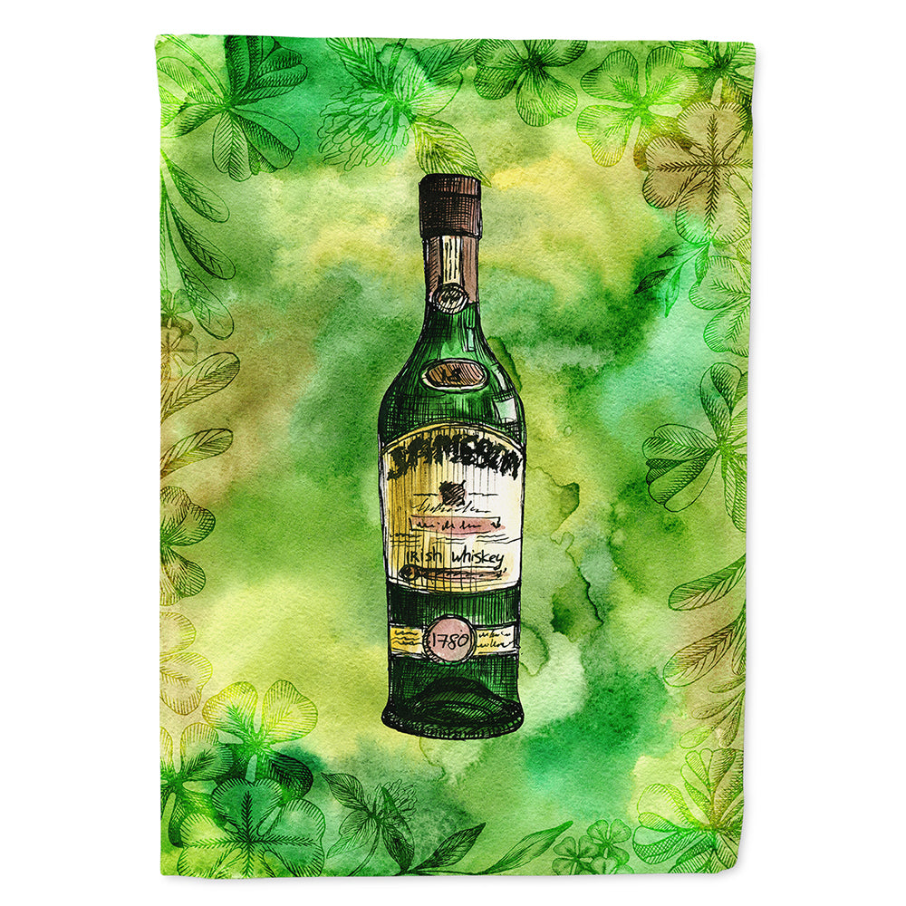 Irish Whiskey Bottle Flag Canvas House Size BB5765CHF